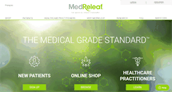 Desktop Screenshot of medreleaf.com